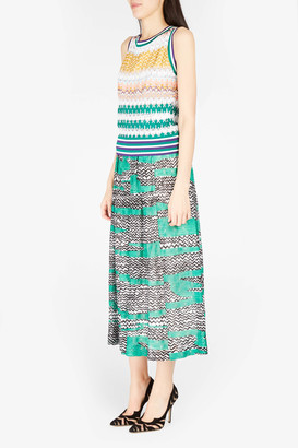 Missoni Zigzag-knit Maxi Skirt