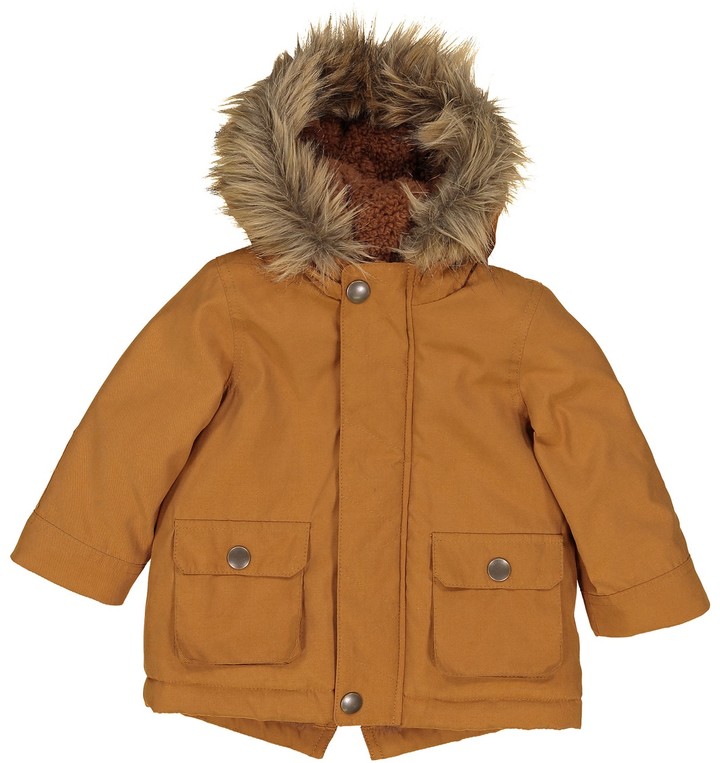 La Redoute Collections Big Boys Hooded Padded Jacket 3 Months-3 Years 