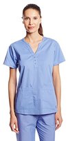 Thumbnail for your product : ICU by Barco Women's Junior Fit 3 Pocket Fitted Back Scrub Top