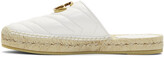 Thumbnail for your product : Gucci White Charlotte Slip-On Espadrilles