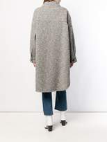 Thumbnail for your product : Etoile Isabel Marant oversized bobbled check coat