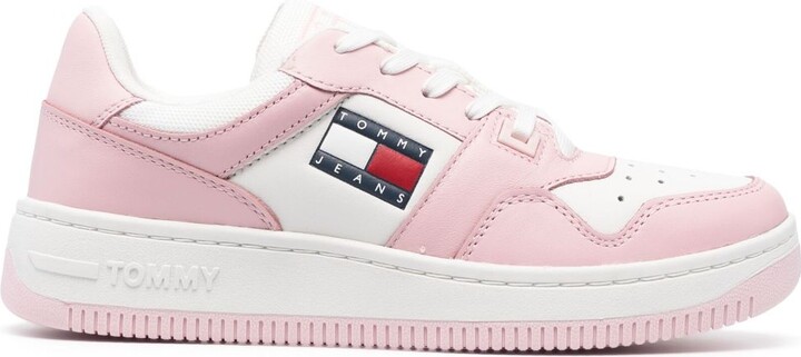 Oversætte mens Krage Tommy Hilfiger Women's Pink Sneakers & Athletic Shoes | ShopStyle