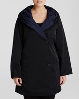 Thumbnail for your product : Eileen Fisher Plus Reversible Hooded Coat