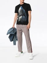 Thumbnail for your product : Givenchy Shark Print Cotton Short Sleeve T Shirt