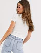 Thumbnail for your product : Hollister cosy crop wrap top