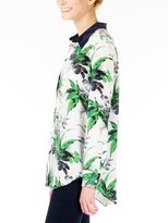 Thumbnail for your product : Equipment Reese Contrast Collar Blouse
