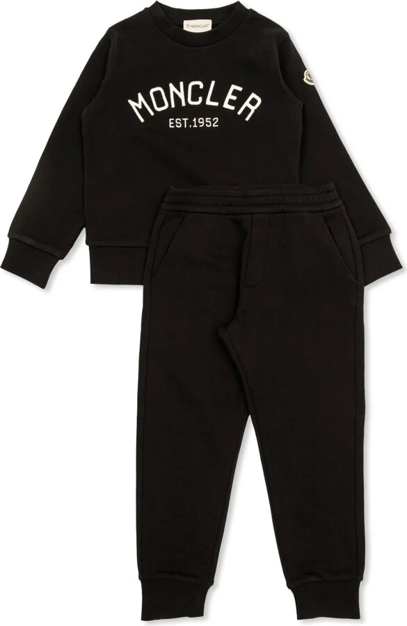 Logo-Print Cotton Tracksuit Set