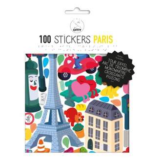 Omy Paris Wall Stickers - Set of 100