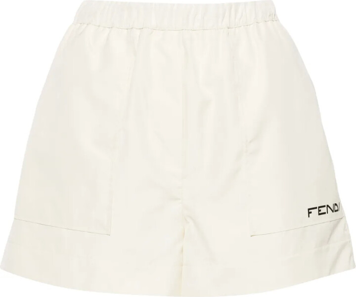 ショートパンツ Fendi Ff Cotton And Linen Shorts Fendi Ff Cotton And Linen Shorts - ShopStyle