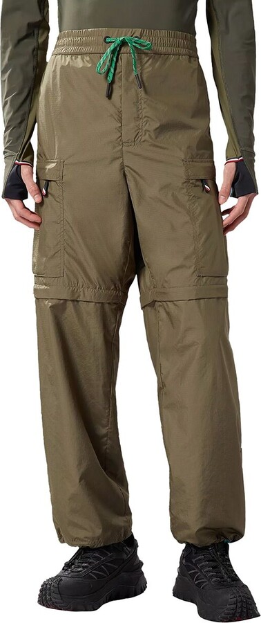 Green Cargo Pants Zipper