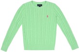 Thumbnail for your product : Polo Ralph Lauren Kids Cable-knit cotton sweater