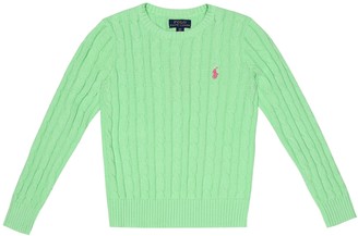 Polo Ralph Lauren Kids Cable-knit cotton sweater