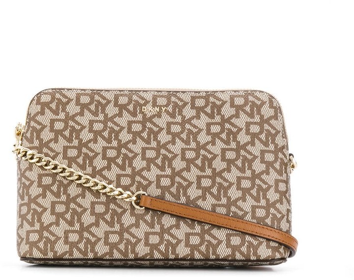 DKNY Bryant logo dome crossbody bag ShopStyle