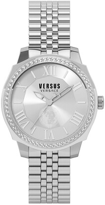 Versus By Versace Analog Stainless Steel Bracelet Watch