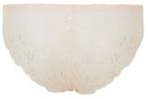 Thumbnail for your product : New Look Kelly Brook Shell Pink Lace Overlay Brazilian Briefs