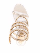 Thumbnail for your product : Rene Caovilla Cleo pearl-embellished sandals