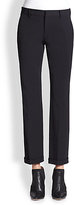 Thumbnail for your product : Jil Sander Cuffed Stretch Trousers
