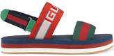 Thumbnail for your product : Gucci stripe strap sandal
