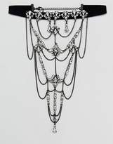 Thumbnail for your product : Lipsy Statement Crystal Drape Choker