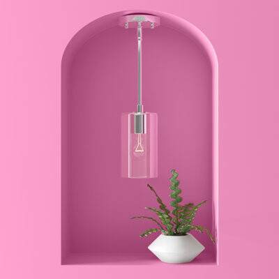Hashtag Home Mollie 1 - Light Single Cylinder Pendant