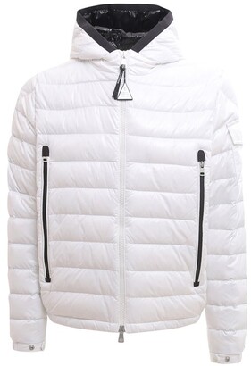 Moncler Gallion Logo Patch Zipped Padded Jacket - ShopStyle Outerwear