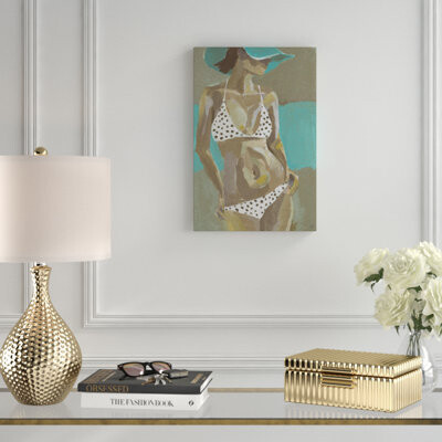 'I See Spots II' Acrylic Painting Print on Wrapped Canvas