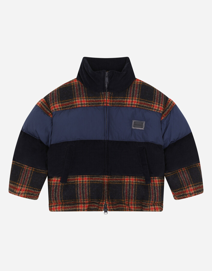 supreme plaid front zip sweater