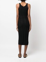 Thumbnail for your product : By Malene Birger knitted V-neck midi dress