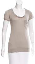 Thumbnail for your product : Comptoir des Cotonniers Short Sleeve Scoop Neck T-Shirt
