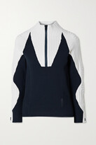 Thumbnail for your product : FALKE ERGONOMIC SPORT SYSTEM Ribbed Wool-blend Sweater