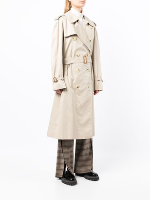 Burberry Pre-Owned 1990s Double-Breasted Trench Coat