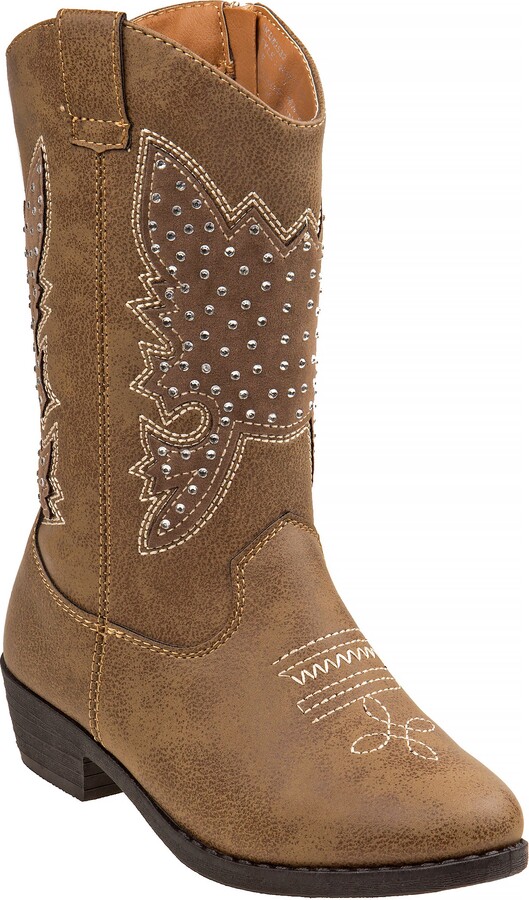 KensieGirl Zip Up Boot With Heel