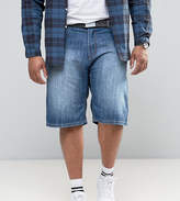 Thumbnail for your product : Loyalty And Faith Plus Brockers 5 Pocket Denim Shorts With Belt