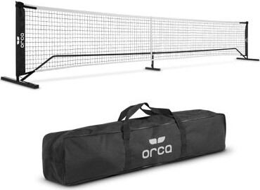 Orca 22-ft Full Court Pickleball Net Meets USAPA Regulations with Travel Bag Included