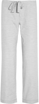 Thumbnail for your product : Bodas Montana brushed-cotton pajama pants