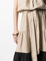 Thumbnail for your product : Kiton Sleeveless Tiered Maxi Dress