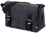 Thumbnail for your product : OiOi Men's Crushed Canvas Satchel Diaper Bag in Black