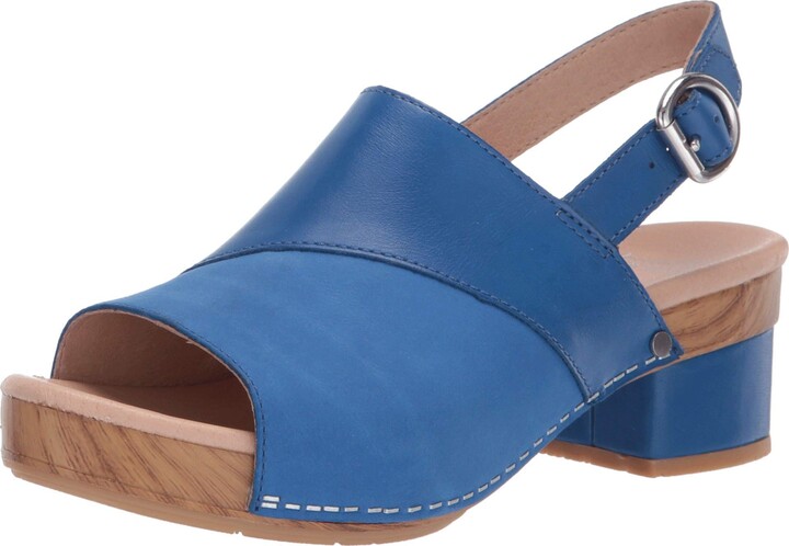 dansko blue sandals