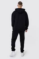 Thumbnail for your product : boohoo Oversized Man Signature Hooded Tracksuit