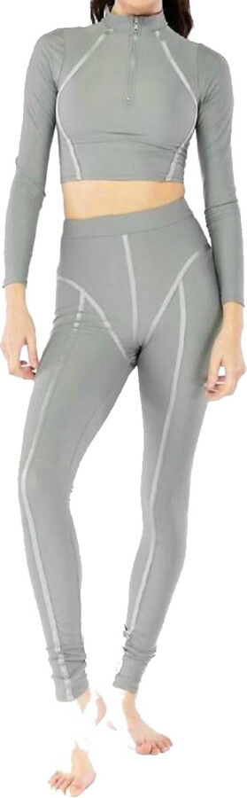 Electric Yoga Oprah Legging In Grey