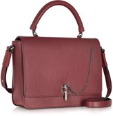 Thumbnail for your product : Carven Malher Burgundy Grained Leather Handbag