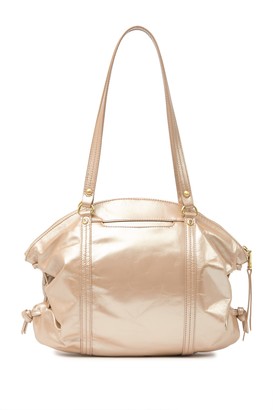 hobo flourish leather shoulder bag