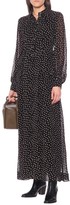 Thumbnail for your product : Ganni Printed georgette maxi dress