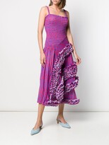 Polka Dot Flamenco-Styled Dress 