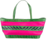 Thumbnail for your product : Nancy Gonzalez Crocodile-Trimmed Tote