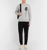 Thumbnail for your product : Alexander McQueen Thistle-Print Loopback Cotton-Jersey Sweatshirt