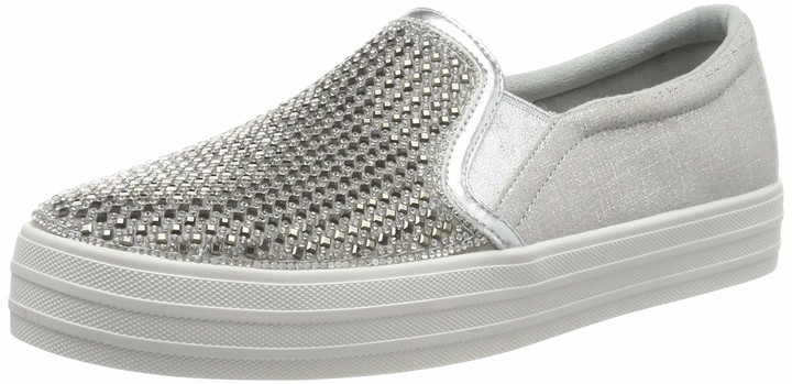 sketchers ladies slip on trainers