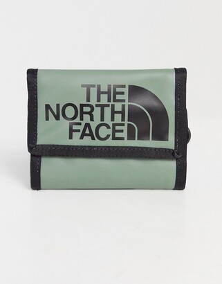 The North Face Base Camp wallet in green - ShopStyle