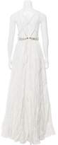 Thumbnail for your product : Nicole Miller Zoe Embellished Wedding Gown w/ Tags