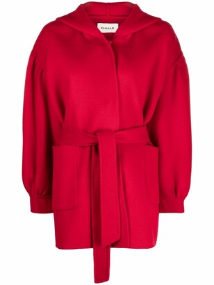 red wool coat canada